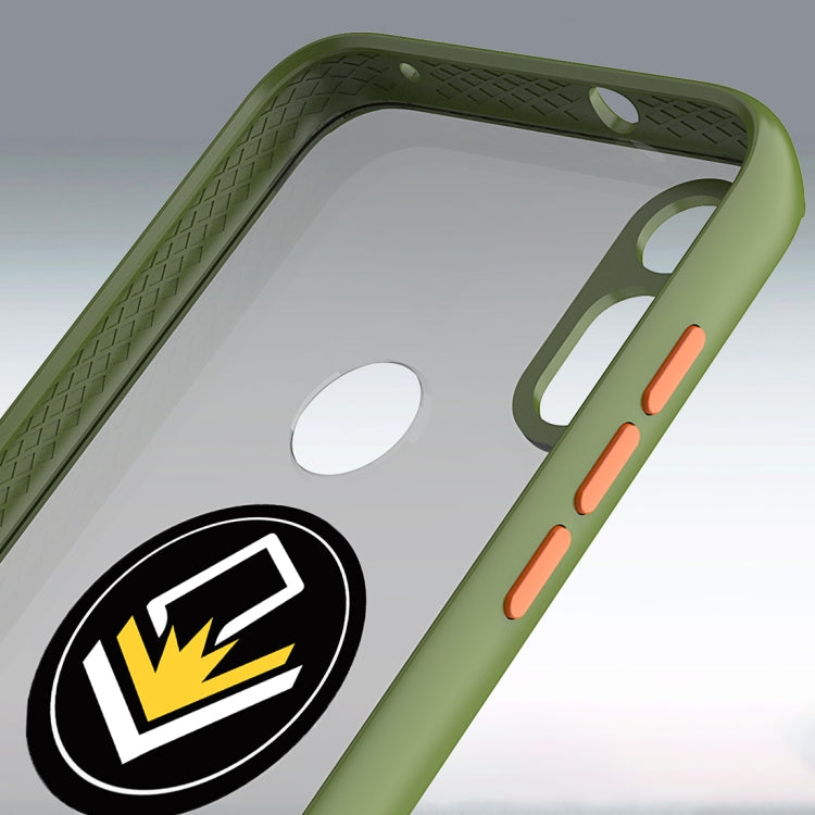 For Motorola Moto E7 (2020) Q Shadow 1 Generation Series TPU + PC Protective Case with 360 Degrees Rotate Ring Holder