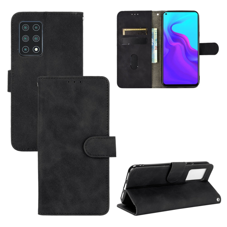For Cubot X30 Solid Color Skin Feel Magnetic Buckle Horizontal Flip Calf Texture PU Leather Case with Holder & Card Slots & Wallet