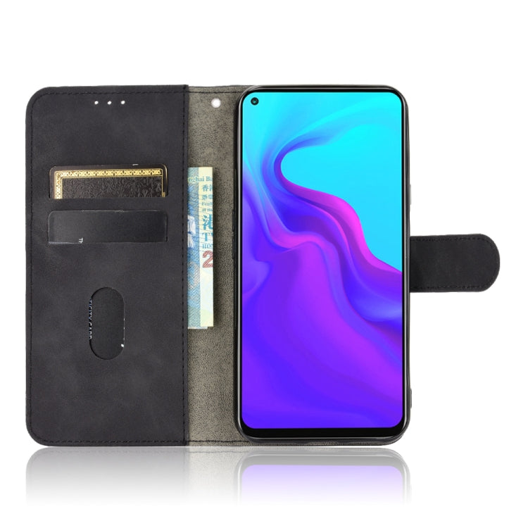 For Cubot X30 Solid Color Skin Feel Magnetic Buckle Horizontal Flip Calf Texture PU Leather Case with Holder & Card Slots & Wallet