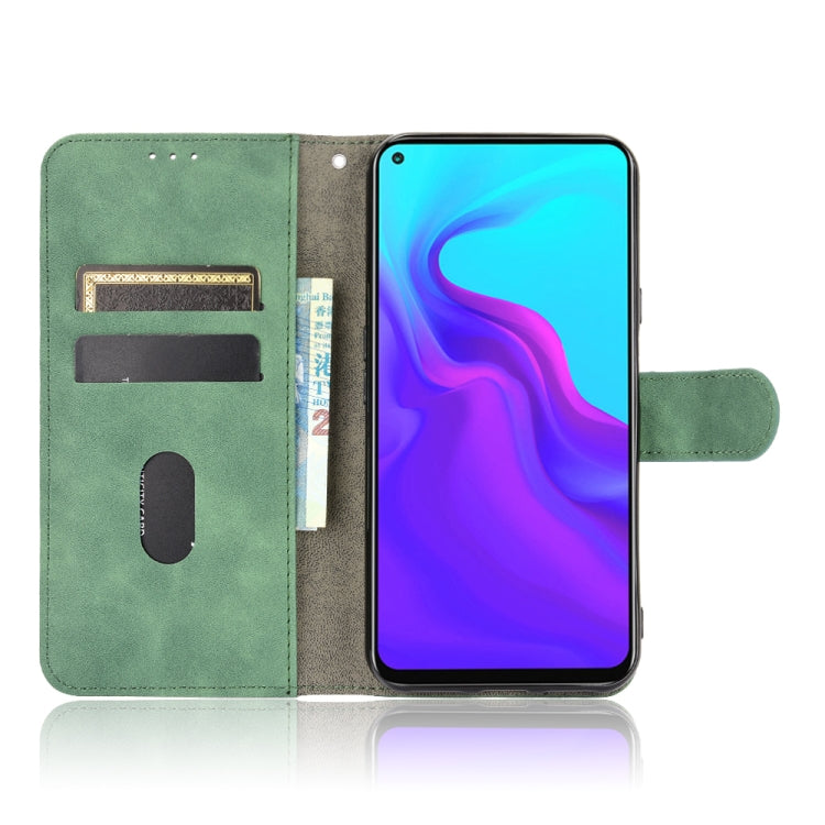 For Cubot X30 Solid Color Skin Feel Magnetic Buckle Horizontal Flip Calf Texture PU Leather Case with Holder & Card Slots & Wallet