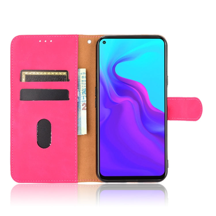 For Cubot X30 Solid Color Skin Feel Magnetic Buckle Horizontal Flip Calf Texture PU Leather Case with Holder & Card Slots & Wallet