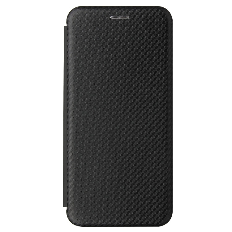 For OPPO Reno5 Pro 5G Carbon Fiber Texture Horizontal Flip TPU + PC + PU Leather Case with Card Slot