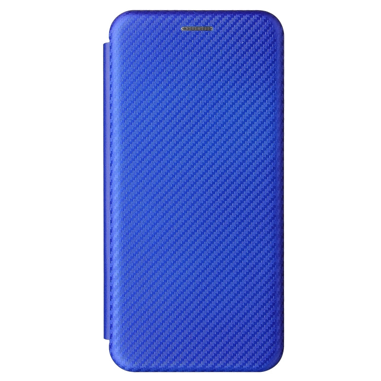 For OPPO Reno5 Pro 5G Carbon Fiber Texture Horizontal Flip TPU + PC + PU Leather Case with Card Slot