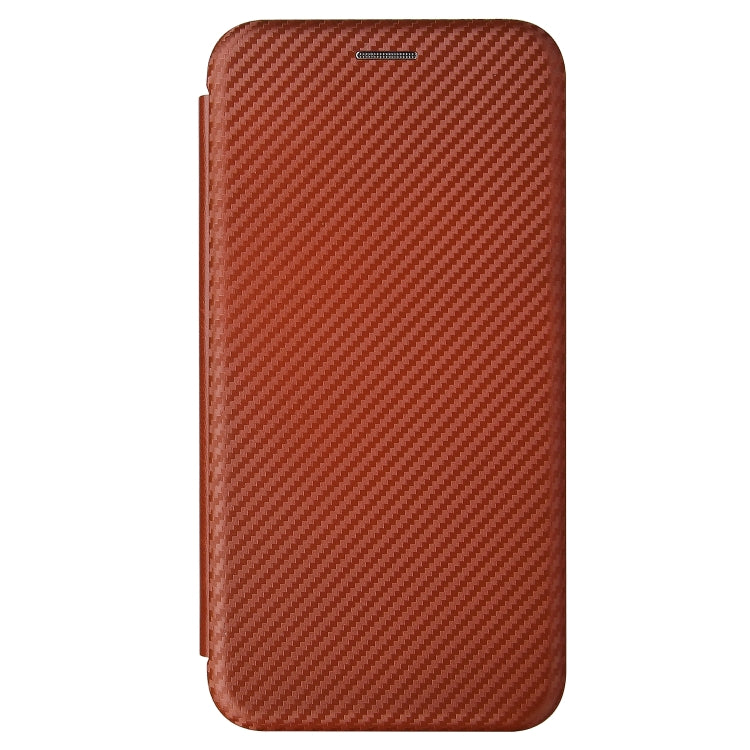 For Cubot X30 Carbon Fiber Texture Horizontal Flip TPU + PC + PU Leather Case with Card Slot