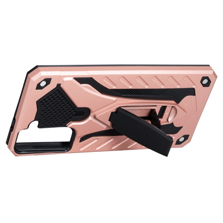 For Samsung Galaxy S21+ 5G Shockproof TPU + PC Protective Case with Holder