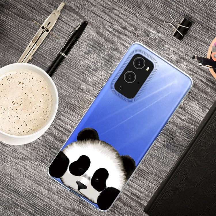 For OnePlus 9 Pro Colored Drawing Pattern Highly Transparent TPU Protective Case