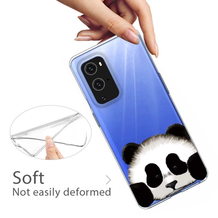 For OnePlus 9 Pro Colored Drawing Pattern Highly Transparent TPU Protective Case