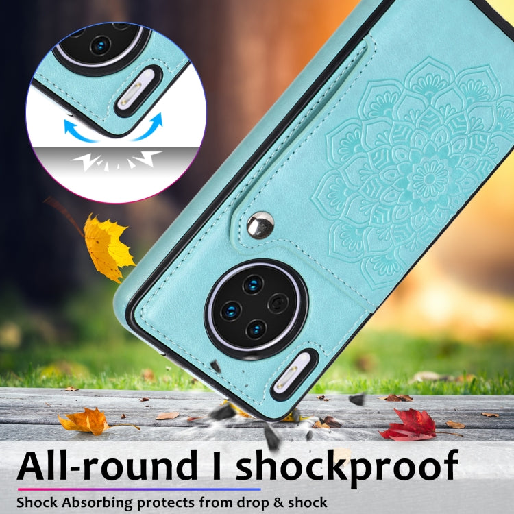 For Huawei Mate 30 Pro Embossed Pattern PU + TPU Protective Case with Holder & Wallet & Card Slots