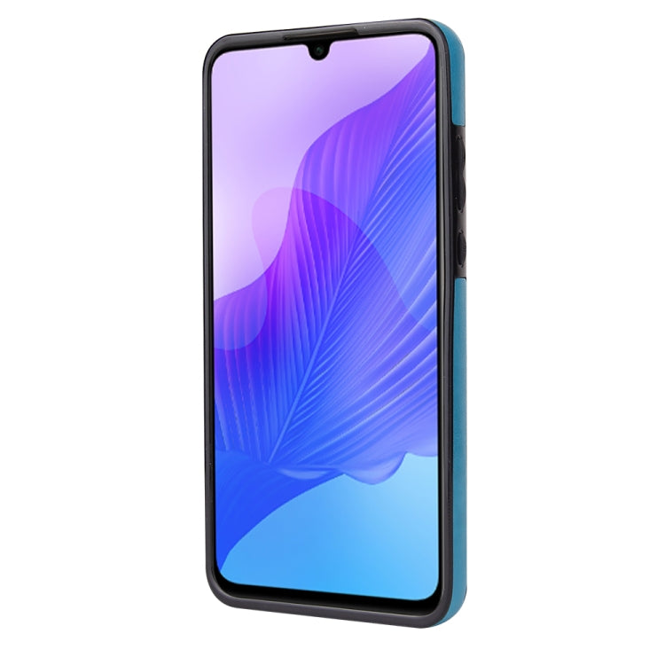 For Huawei P30 Lite Embossed Pattern PU + TPU Protective Case with Holder & Wallet & Card Slots