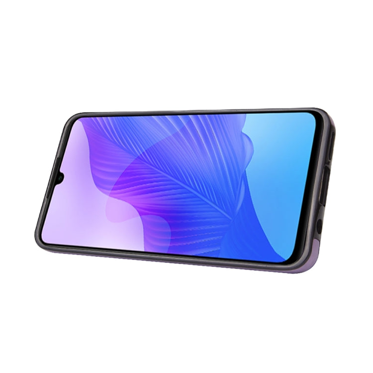 For Huawei P30 Lite Embossed Pattern PU + TPU Protective Case with Holder & Wallet & Card Slots