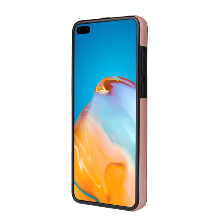 For Huawei P40 Pro Embossed Pattern PU + TPU Protective Case with Holder & Wallet & Card Slots