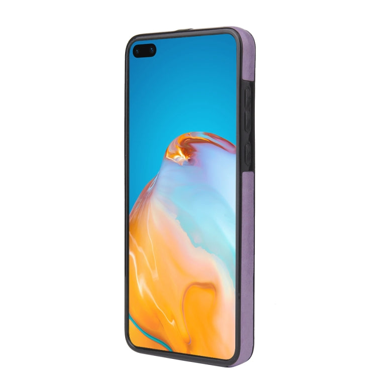 For Huawei P40 Pro Embossed Pattern PU + TPU Protective Case with Holder & Wallet & Card Slots