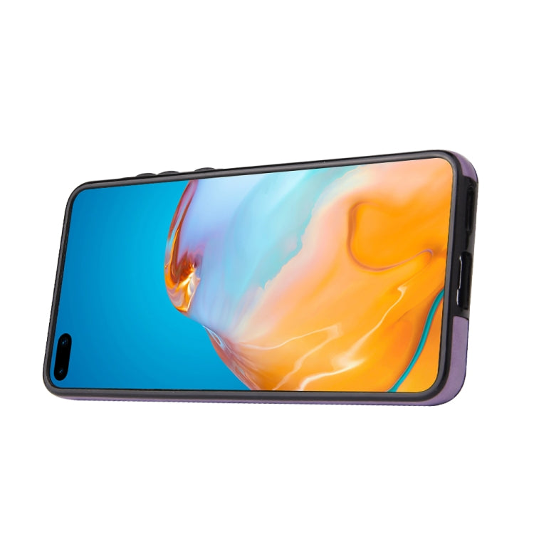 For Huawei P40 Pro Embossed Pattern PU + TPU Protective Case with Holder & Wallet & Card Slots