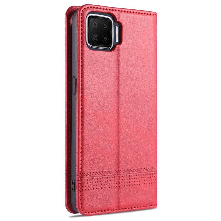 For Oppo A73(4G)2020 AZNS Magnetic Calf Texture Horizontal Flip Leather Case with Card Slots & Holder & Wallet