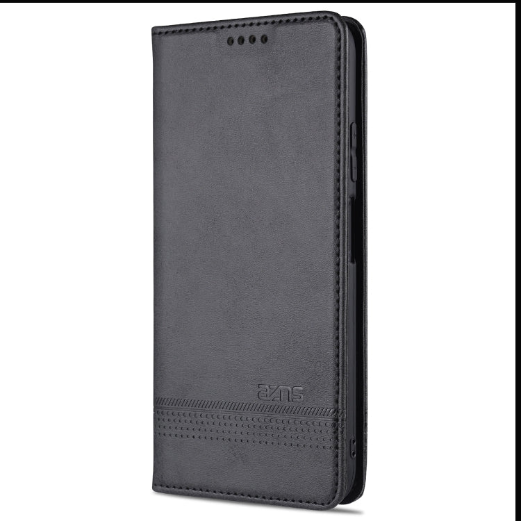 For Xiaomi Redmi Note 9 AZNS Magnetic Calf Texture Horizontal Flip Leather Case with Card Slots & Holder & Wallet