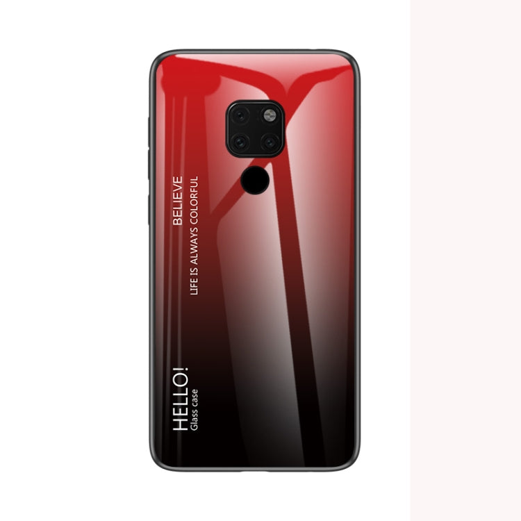 For Huawei Mate 20 X 5G Gradient Color Glass Case