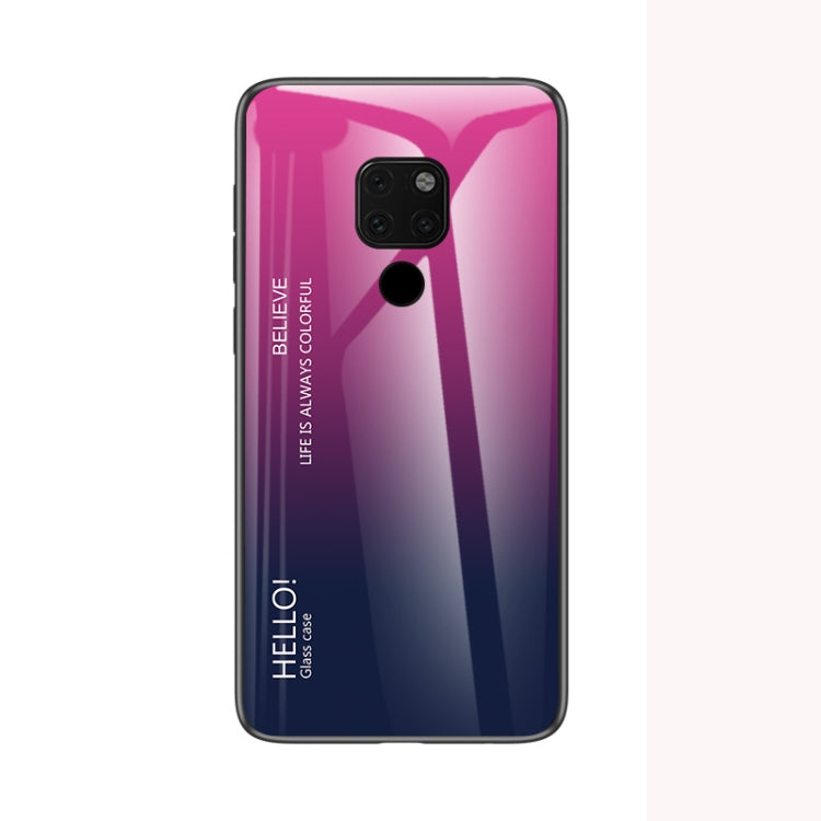 For Huawei Mate 20 X 5G Gradient Color Glass Case