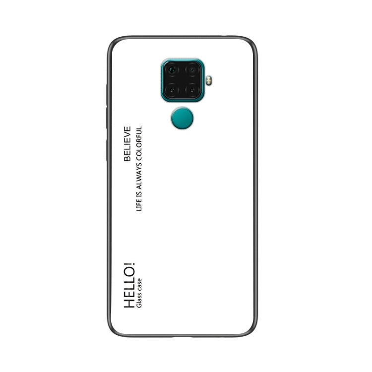 For Huawei nova 5i Pro Gradient Color Glass Case