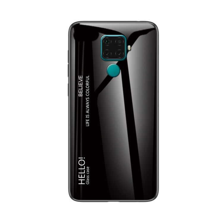 For Huawei nova 5i Pro Gradient Color Glass Case