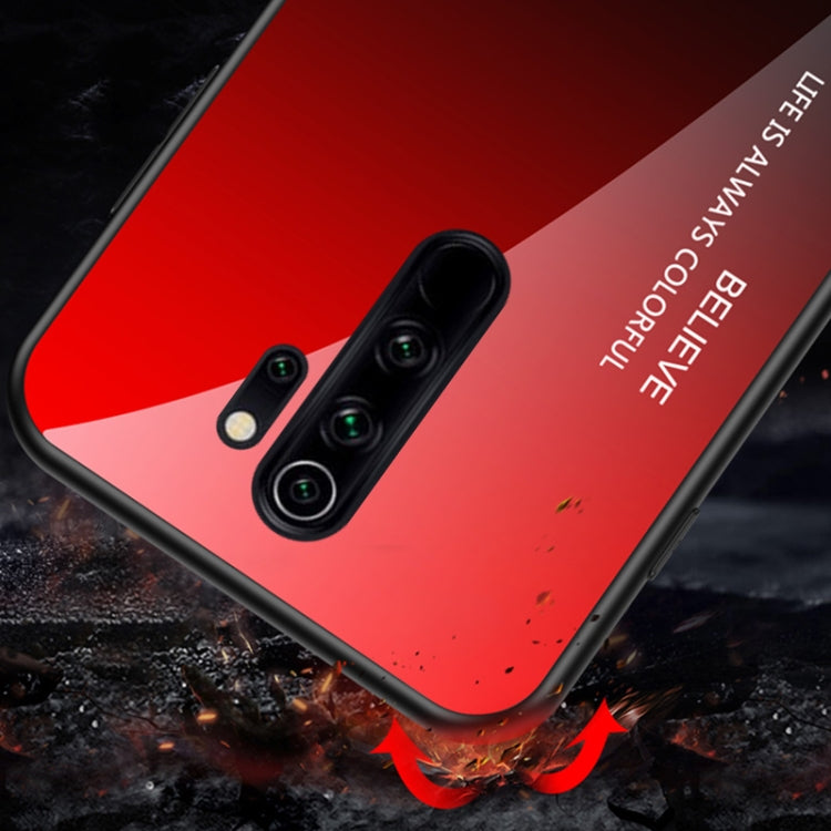 For Xiaomi Redmi Note 8 Pro Gradient Color Glass Case