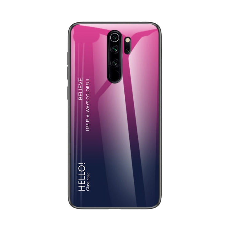 For Xiaomi Redmi Note 8 Pro Gradient Color Glass Case