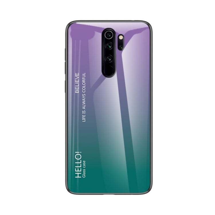 For Xiaomi Redmi Note 8 Pro Gradient Color Glass Case