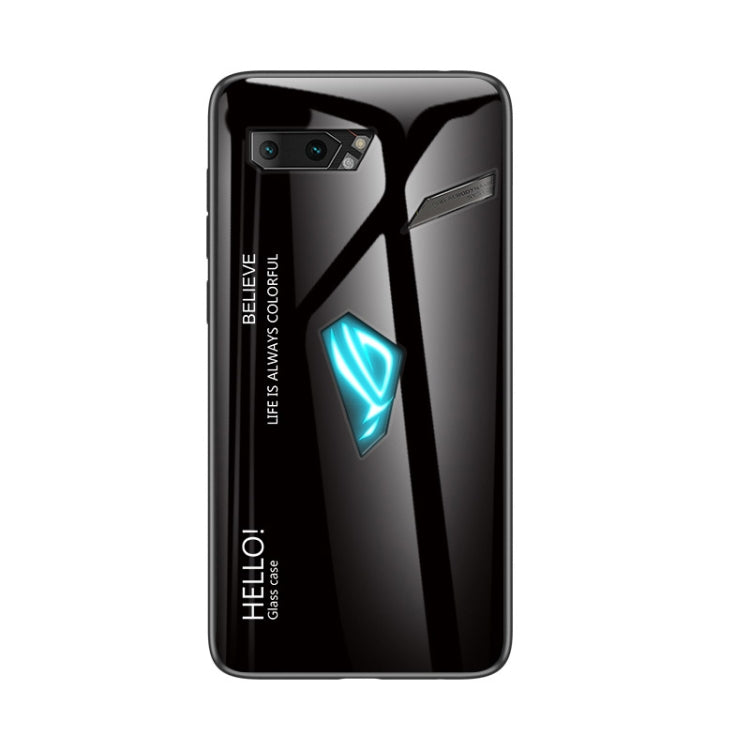 For ASUS ROG Phone II Gradient Color Glass Case