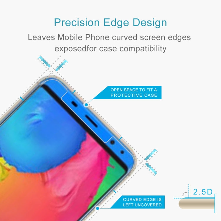 For Kingzone C5 10 PCS 0.26mm 9H 2.5D Tempered Glass Film