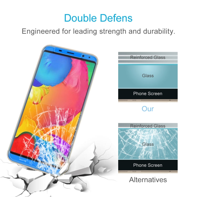 For Kingzone C5 10 PCS 0.26mm 9H 2.5D Tempered Glass Film