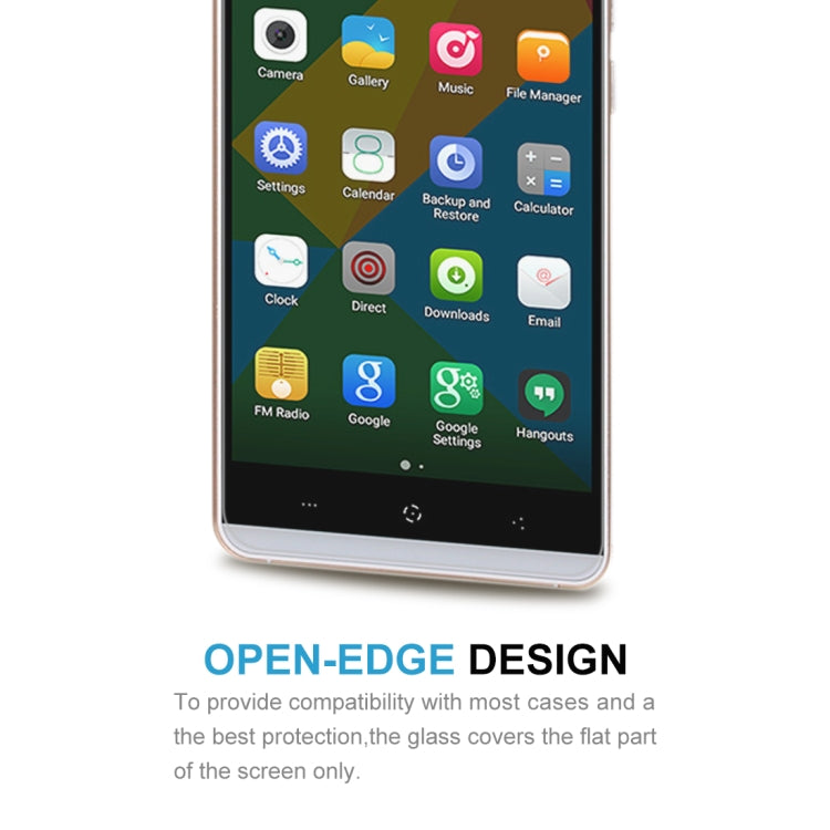 For Kingzone N5 10 PCS 0.26mm 9H 2.5D Tempered Glass Film