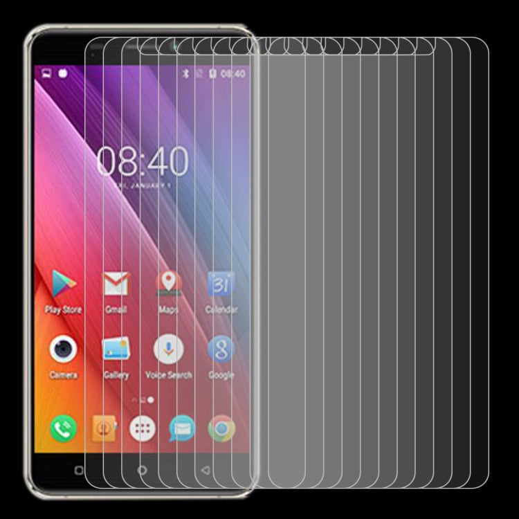 For Kingzone N6 10 PCS 0.26mm 9H 2.5D Tempered Glass Film