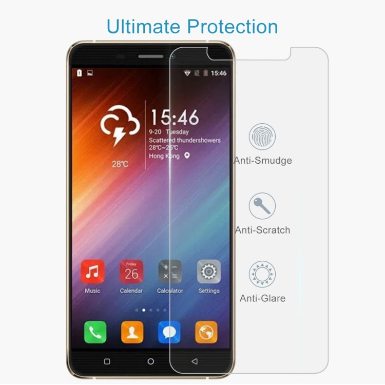 For Kingzone N10 10 PCS 0.26mm 9H 2.5D Tempered Glass Film