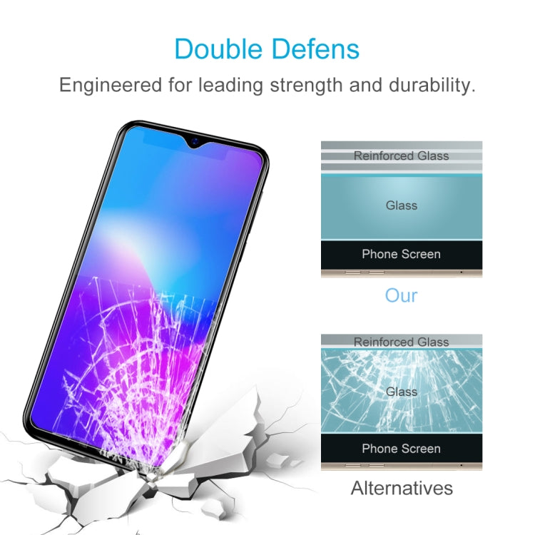 For Blackview A60 10 PCS 0.26mm 9H 2.5D Tempered Glass Film