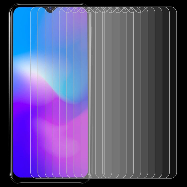For Blackview A60 10 PCS 0.26mm 9H 2.5D Tempered Glass Film