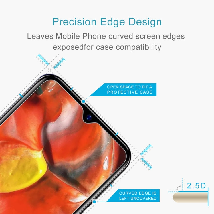 For Blackview A60 Plus 10 PCS 0.26mm 9H 2.5D Tempered Glass Film