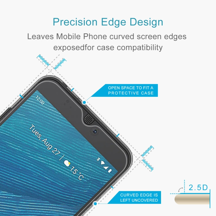 For Fairphone 3 10 PCS 0.26mm 9H 2.5D Tempered Glass Film