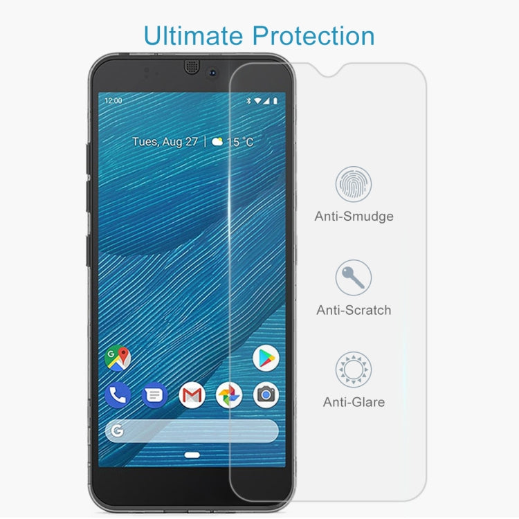 For Fairphone 3 10 PCS 0.26mm 9H 2.5D Tempered Glass Film