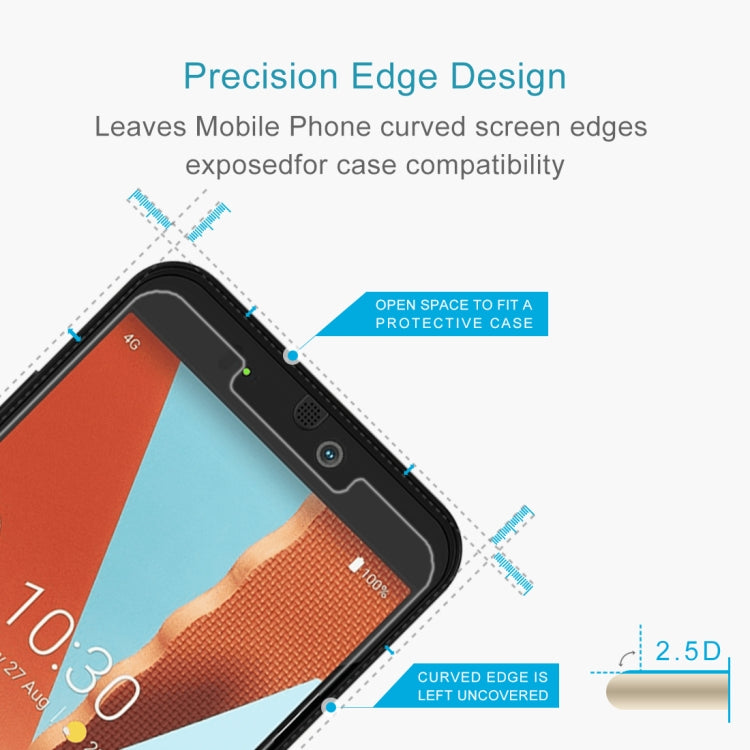 For Fairphone 3 Plus 10 PCS 0.26mm 9H 2.5D Tempered Glass Film