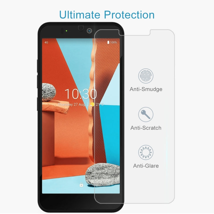 For Fairphone 3 Plus 10 PCS 0.26mm 9H 2.5D Tempered Glass Film
