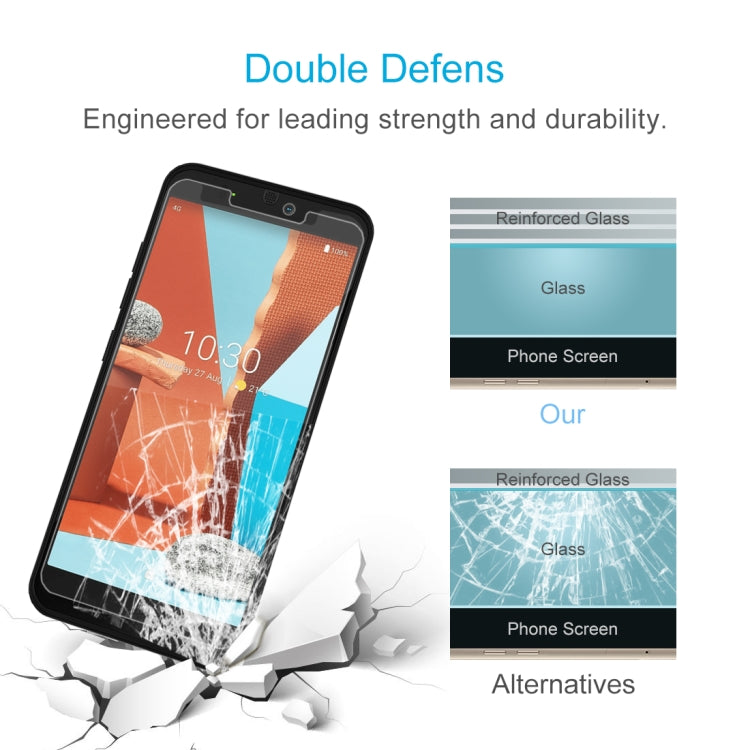 For Fairphone 3 Plus 10 PCS 0.26mm 9H 2.5D Tempered Glass Film