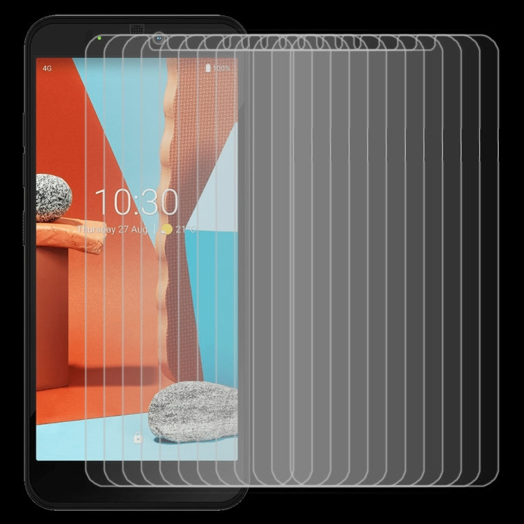 For Fairphone 3 Plus 10 PCS 0.26mm 9H 2.5D Tempered Glass Film