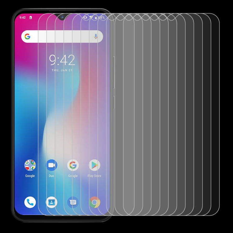 For UMIDIGI Power 10 PCS 0.26mm 9H 2.5D Tempered Glass Film