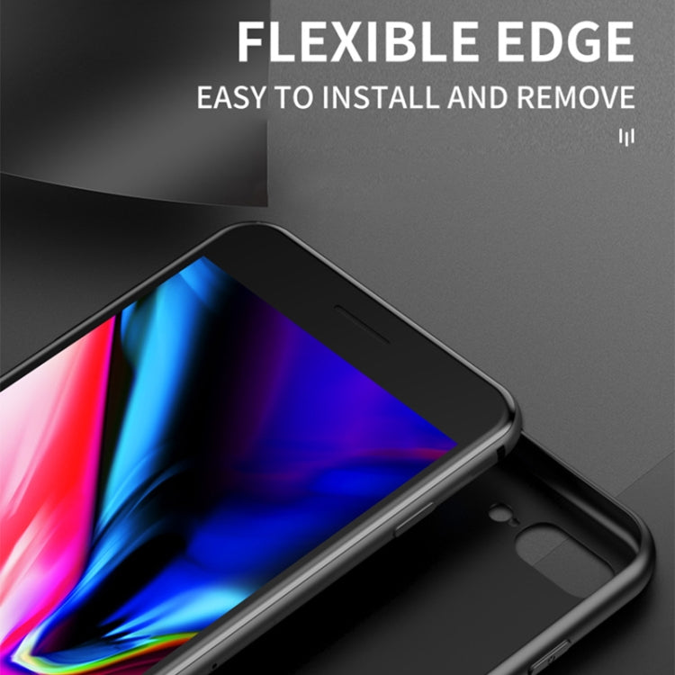 For OPPO Realme 5 Carbon Fiber Gradient Color Glass Case