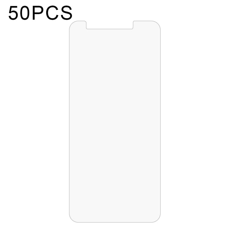 For Kingzone C5 50 PCS 0.26mm 9H 2.5D Tempered Glass Film