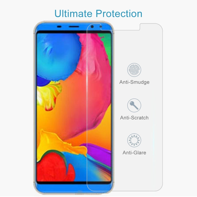 For Kingzone C5 50 PCS 0.26mm 9H 2.5D Tempered Glass Film