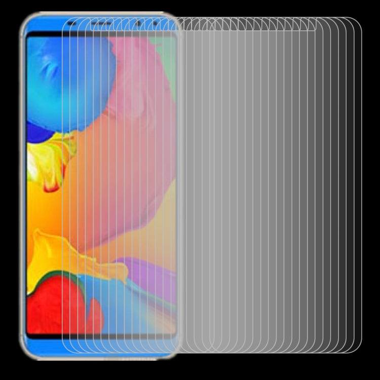 For Kingzone C5 50 PCS 0.26mm 9H 2.5D Tempered Glass Film