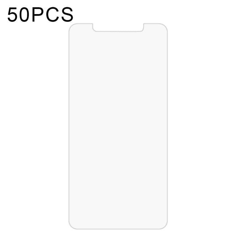 For Kingzone S2 50 PCS 0.26mm 9H 2.5D Tempered Glass Film