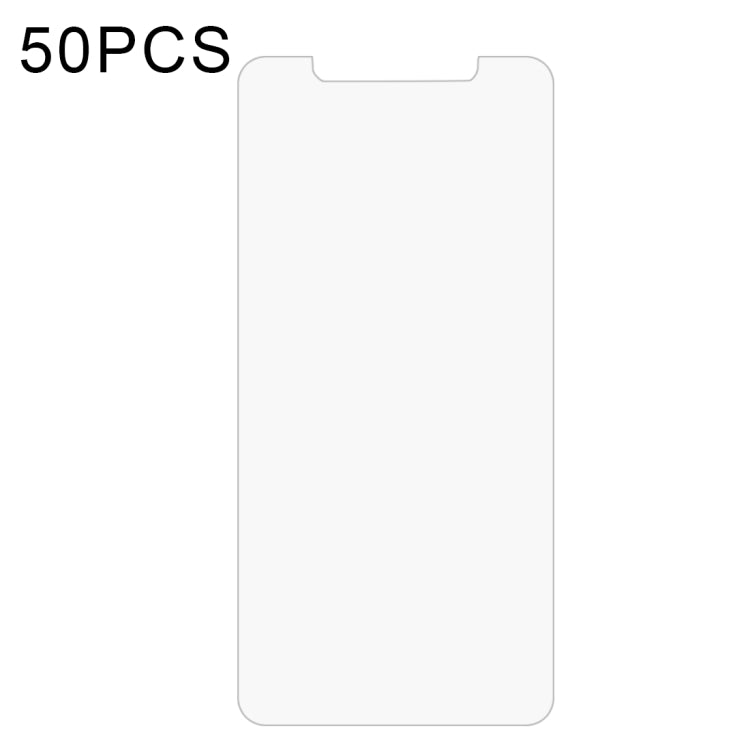 For Kingzone S3 50 PCS 0.26mm 9H 2.5D Tempered Glass Film