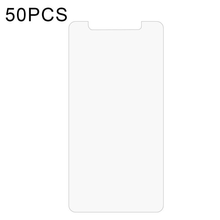For Kingzone S10 50 PCS 0.26mm 9H 2.5D Tempered Glass Film