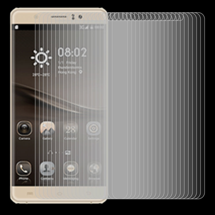For Kingzone S10 50 PCS 0.26mm 9H 2.5D Tempered Glass Film